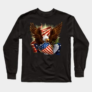 American Eagle 2 Long Sleeve T-Shirt